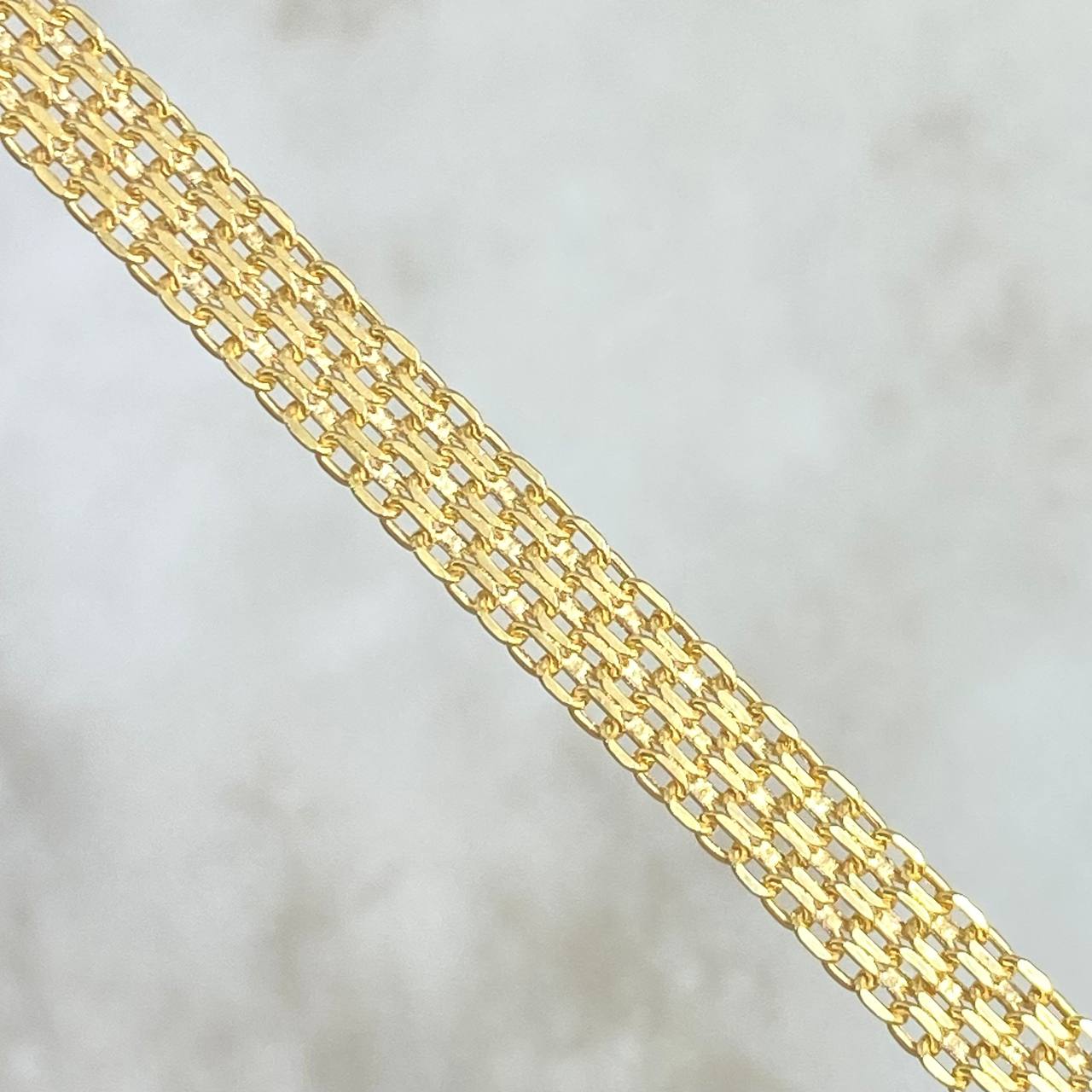 Bismark Chain 5.5gr / 19 3/4 in / 5mm Yellow Gold +1 18K