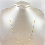 Flat Anchor Chain 1.25gr / 40cm / 1.7mm Yellow Gold +3 18K *