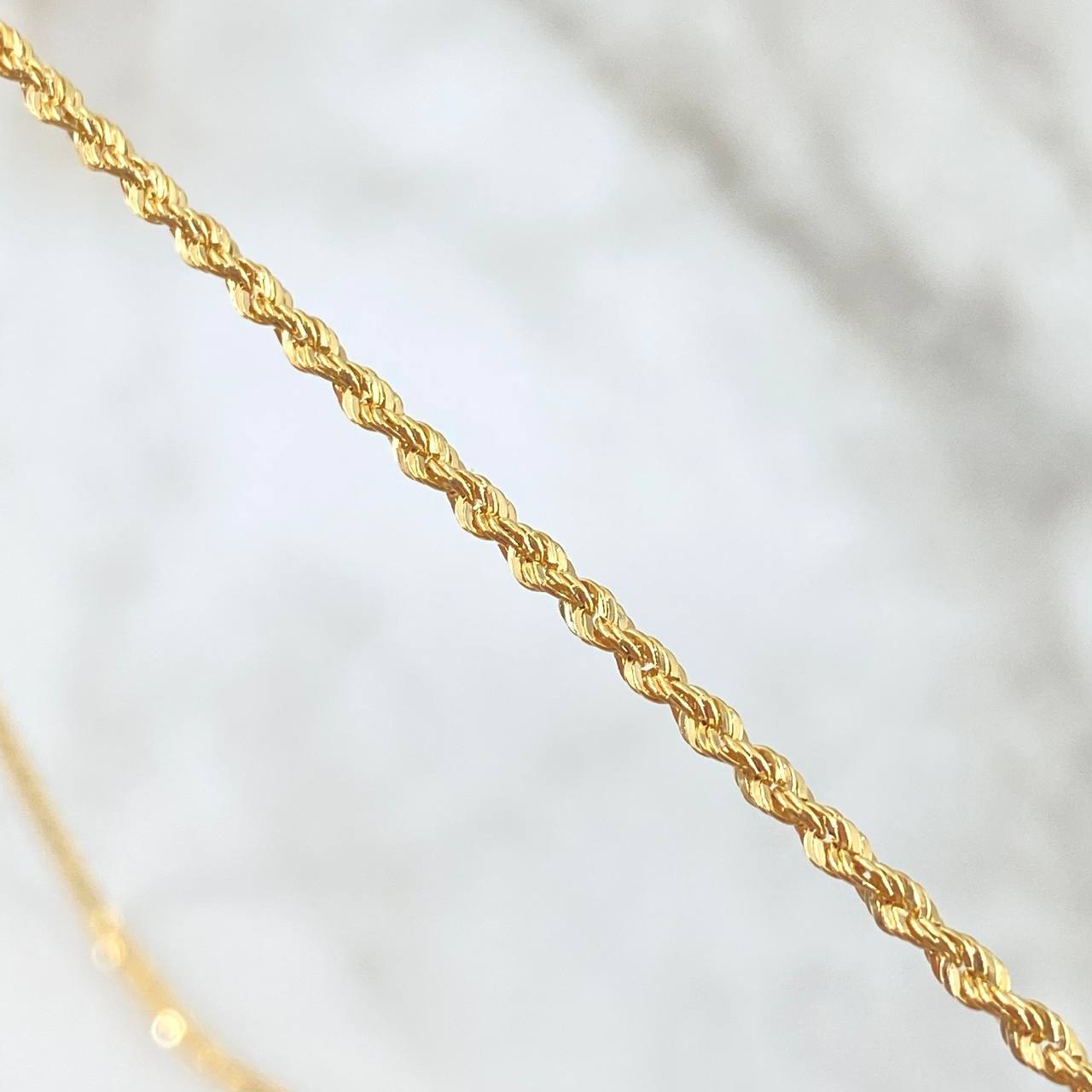 Rope Chain 1.95gr / 19.7in / +3 18K Gold ©