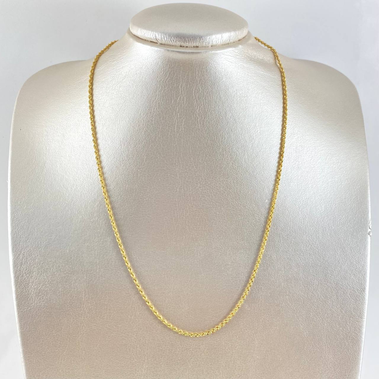 Cadena Lazo 1.95gr / 19 3/4 in / Oro Amarillo +3 18K
