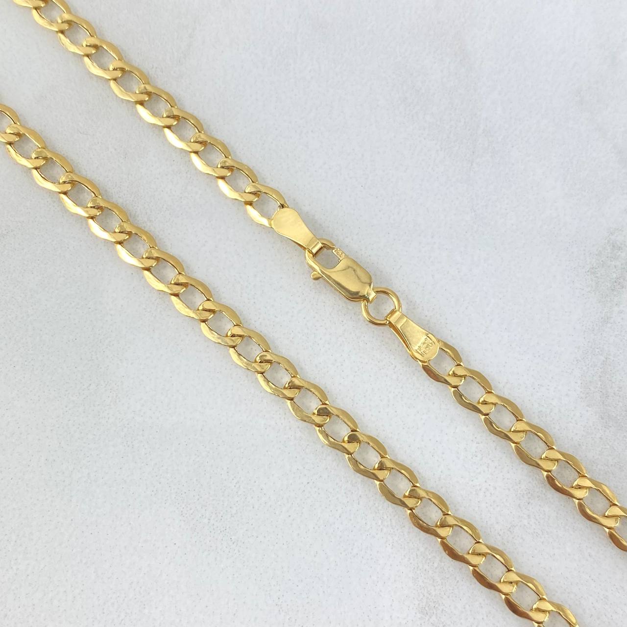 Cuban Links 4.25gr / 17 3/4 in / 3.6mm Yellow Gold +1 18K *