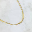 Cuban Links 4.25gr / 17 3/4 in / 3.6mm Yellow Gold +1 18K *