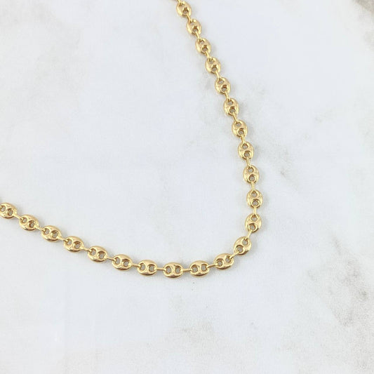 Cadena GC 7.25gr / 15 3/4 in / Oro Amarillo 18K *