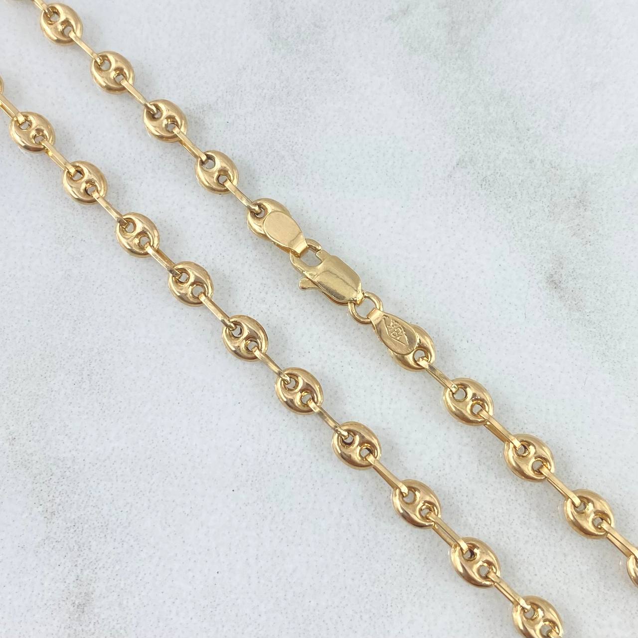 Cadena GC 4.7gr / 40cm / 3.7mm Lisa Oro Amarillo 18K
