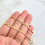 Cadena GC 4.7gr / 40cm / 3.7mm Lisa Oro Amarillo 18K