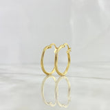Lola Hoop Earrings 1.35gr / 2.3cm / 18K Gold *