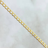 Pulso Cubano 1.3gr / 7 1/2 in / Oro Amarillo +1 18K ©