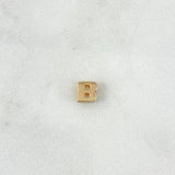 Charm Letter B 0.35gr / 0.5cm / Yellow Gold Drum ©
