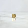 Charm Letter D 0.35gr / 0.5cm / Yellow Gold Drum ©