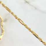 Cadena Lazo Especial 4.7gr / 19 3/4 in / 2.4mm Oro Amarillo +3 18K