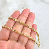 Cadena Lazo Especial 4.7gr / 19 3/4 in / 2.4mm Oro Amarillo +3 18K