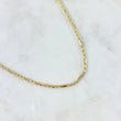 Cadena Lazo Especial 4.8gr / 19 3/4 in / 2.1mm Oro Amarillo +3 18K
