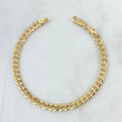 Cuban Links Bracelet 8.95gr / 20cm / 4.9mm Yellow Gold +0 ©