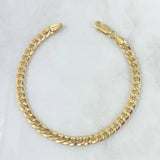 Cuban Links Bracelet 8.95gr / 20cm / 4.9mm Yellow Gold +0 ©