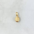 Pendant Virgen del Carmen 0.4gr / 1cm / Yellow Gold Stamped