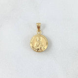 San Judas Pendant 0.6gr / 1.7cm (0.7in) / 18K Gold