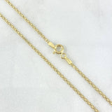 Bismark Chain 2.75 g / 23 1/2 in / 1.8 mm Yellow Gold 18K