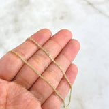 Bismark Chain 2.75 g / 23 1/2 in / 1.8 mm Yellow Gold 18K
