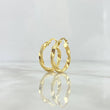 Hoop Earrings May 2.5gr / 2.5cm / Semi Twisted Yellow Gold