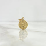 Pendant San Benito 0.8gr / 2cm / Stamped - Yellow Gold Edged Charger