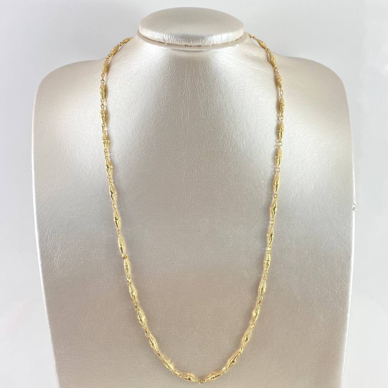 Rustic Chain Dubai 35.8gr / 60cm / 4.3mm 18K Yellow Gold