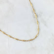 Rustic Dubai Chain 8.45g / 24 in / 3.1mm Yellow Gold 18K
