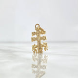 Pendant Caravaca 2.4gr / 2.7cm (1.1in) / 18K Gold