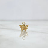 Pendant Butterfly 0.3gr / 1.3cm / Stamped Yellow Gold