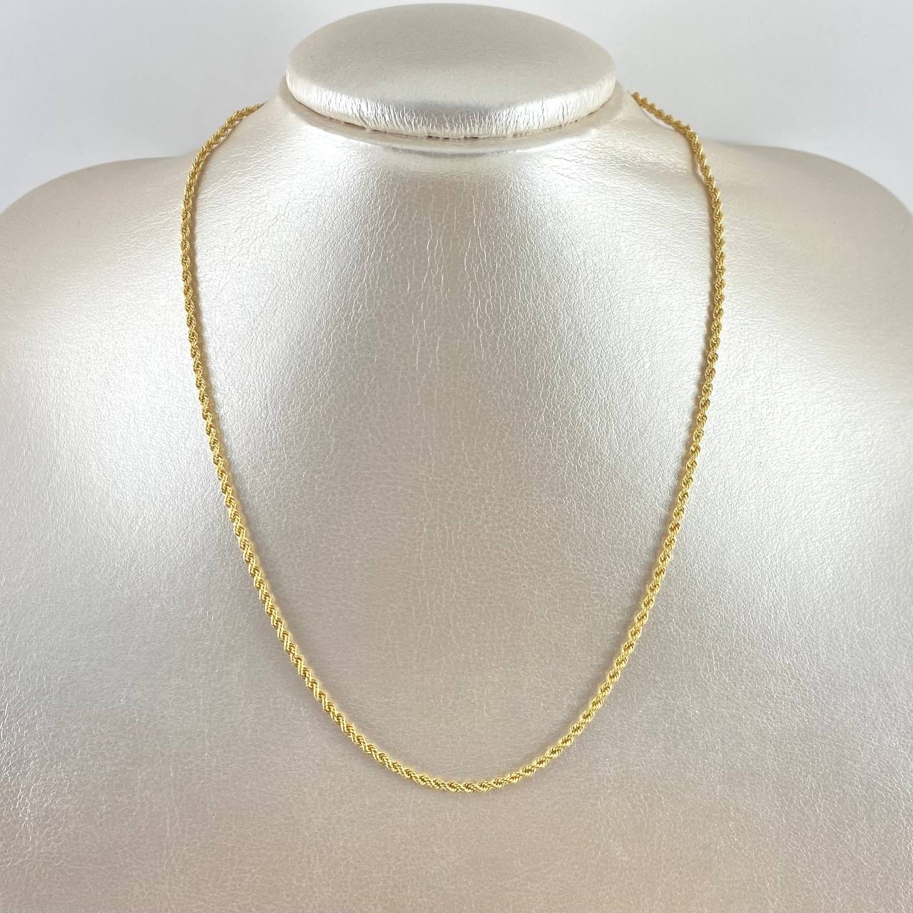 Rope Chain 0.85gr / 17 3/4 in / 18K Gold +3 ©