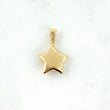 Pendant Star 0.95gr / 2.4cm / Stamped - Smooth Yellow Gold Charger
