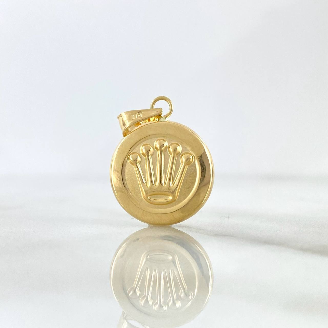 Dije Corona Rx 1.15gr / 1 in / Oro Amarillo 18K ©