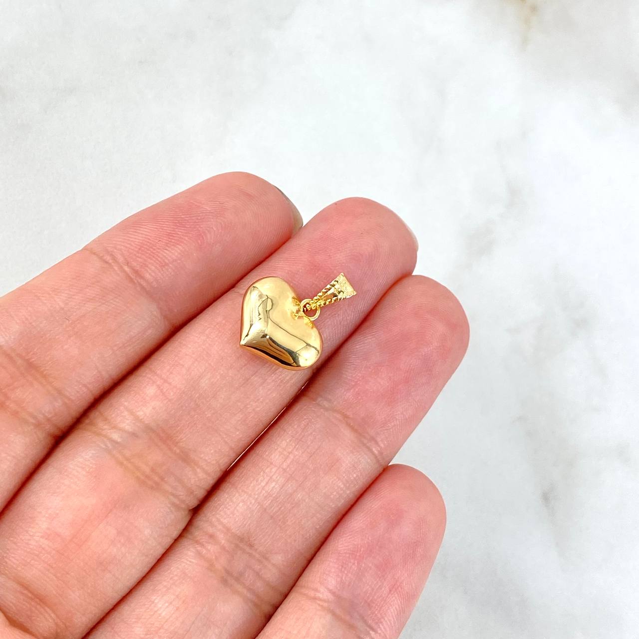 Pendant Heart 0.65gr / 1.5cm (0.6in) / 18K Gold