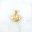 Pendant Heart 0.65gr / 1.5cm (0.6in) / 18K Gold
