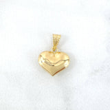 Pendant Heart 0.65gr / 1.5cm (0.6in) / 18K Gold