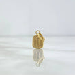 Pendant Letter I Frame 0.4gr / 1.6cm / 18K Yellow Gold Stamped