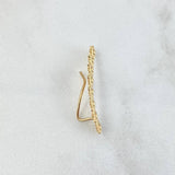 Piercing Earcuff Sun Line Simulator 1.05gr / 2.9cm / Yellow Gold (Jewel)