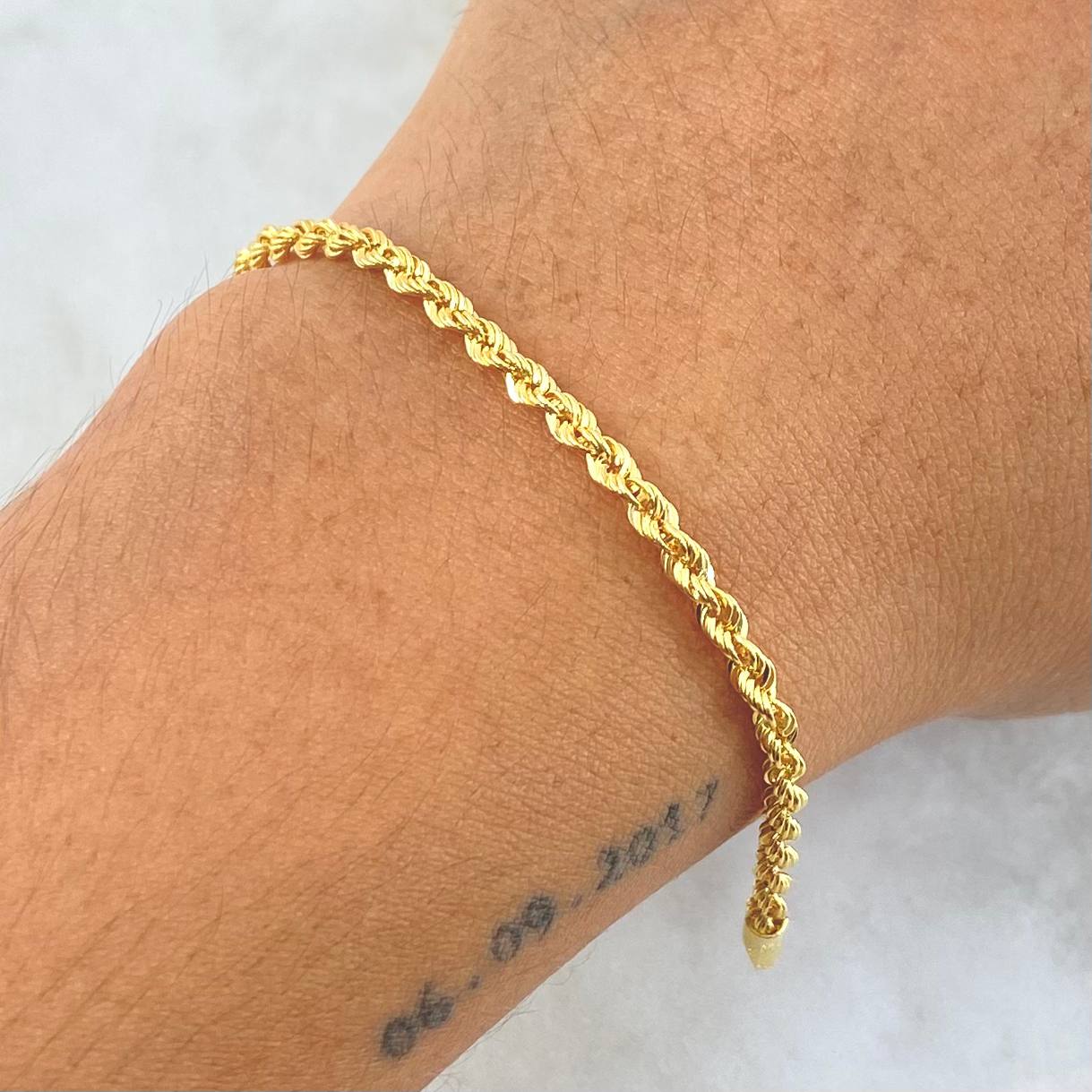 Pulso Lazo 3.05gr / 19cm / 3.3mm Oro Amarillo +3 18K ©