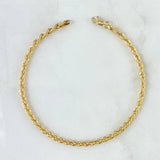 Pulso Lazo 3.05gr / 19cm / 3.3mm Oro Amarillo +3 18K ©