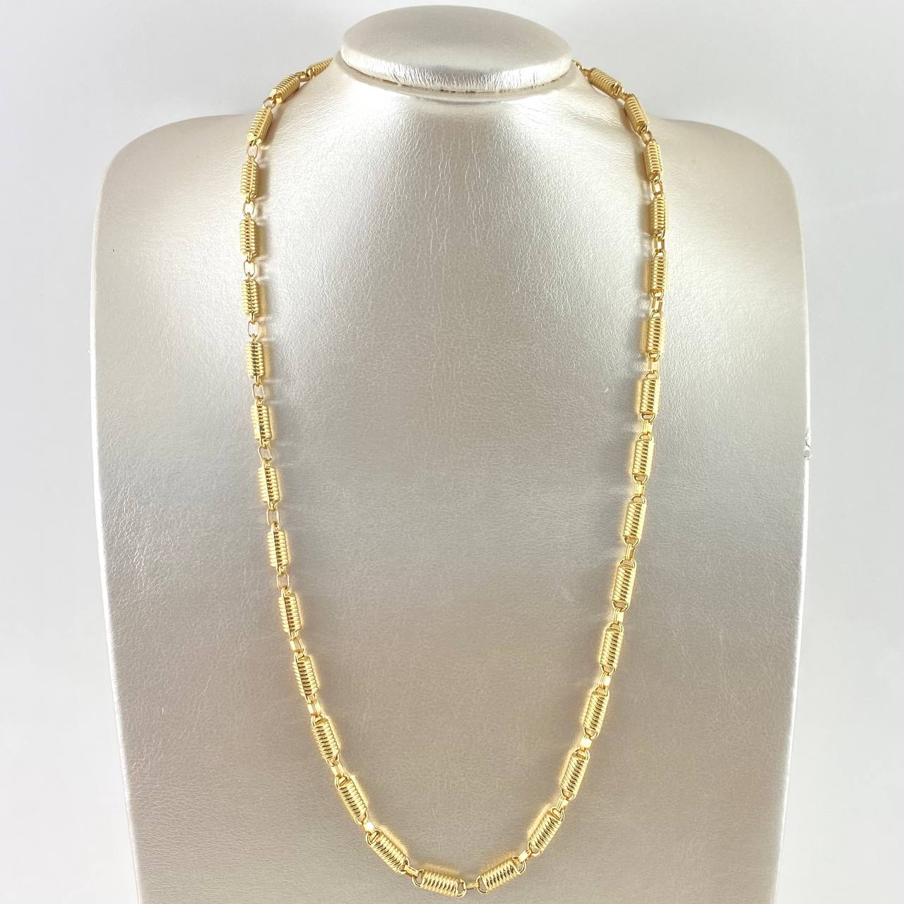Rustic Chain Barrel Striped 21.5gr / 65cm / Yellow Gold