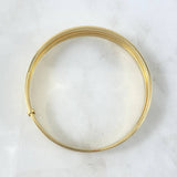 Bracelet Weekly Ring 11.2gr / 21cm / 10mm Smooth Yellow Gold +4 ©