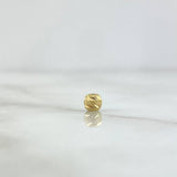 Charm Bead Satin 0.15gr / 4mm Yellow Gold *