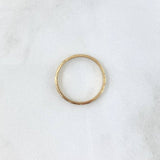 Anillo Morse 1.35gr / T6 1/2 / Circones Blancos Oro Amarillo