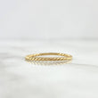 Braided Ring 1gr / T5 1/2 / Thick 18K Yellow Gold