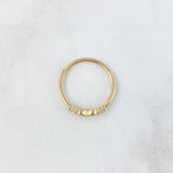 Infinite Spark Ring 1.55gr / Size 7 1/4 / White Zircons Yellow Gold