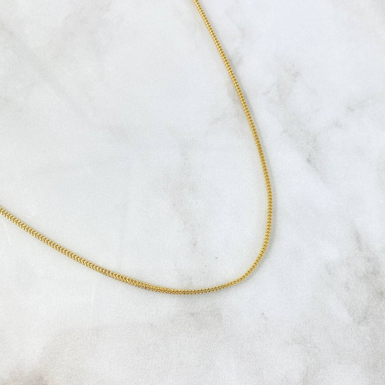 Franco Chain 4.45gr / 60cm / 1.5mm Yellow Gold +4 18K