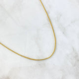 Franco Chain 4.45gr / 60cm / 1.5mm Yellow Gold +4 18K