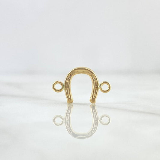 Charm Horseshoe 0.5gr / 1.6cm / Yellow Gold Stamped