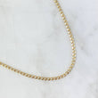 Cadena Panzer 13.85gr / 60cm / 3.3mm Oro Amarillo +1 18K