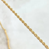 Cadena Lazo 6.7gr / 60cm / 2.5mm Oro Amarillo +3 18K