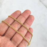 Cadena Lazo 6.7gr / 60cm / 2.5mm Oro Amarillo +3 18K